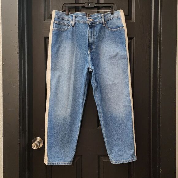 BDG Sz. 36 Leo Cord Side Tape Straight Jean - Picture 6 of 15